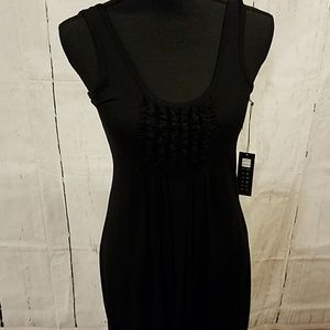 Carole Little black sleeveless dress Extra Small